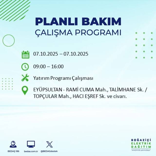 Bugün İstanbul karanlığa bürünecek! BEDAŞ açıkladı: 23 ilçede elektrikler kesilecek 46